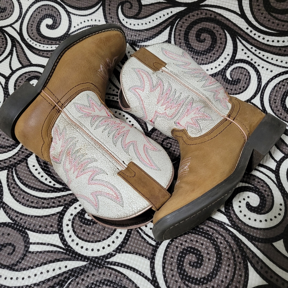 Girls Shyanne Cowgirl Boots - Picture 5 of 7
